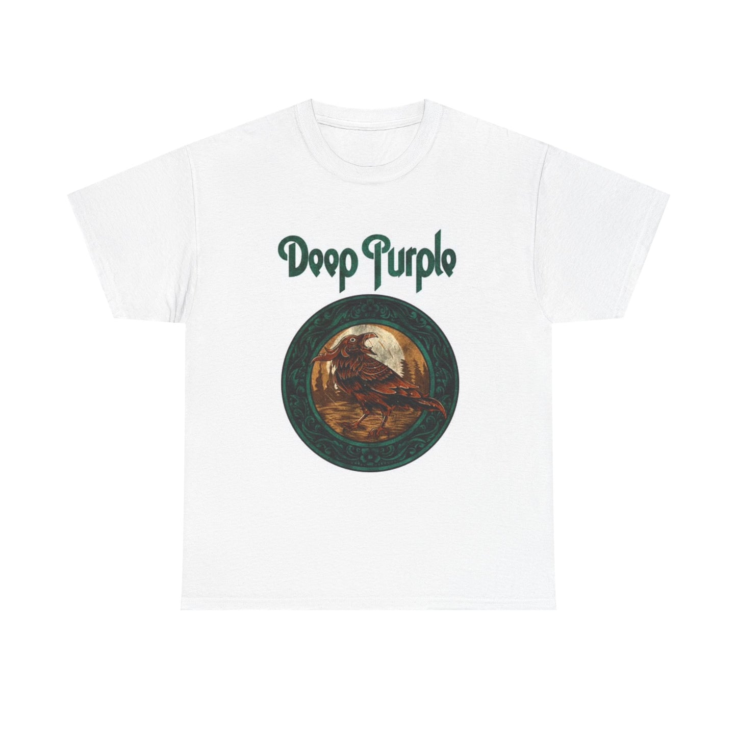 Deep Purple Graphic T Shirt Retro Rock Merch 70s Vintage Unisex Heavy Cotton Tee