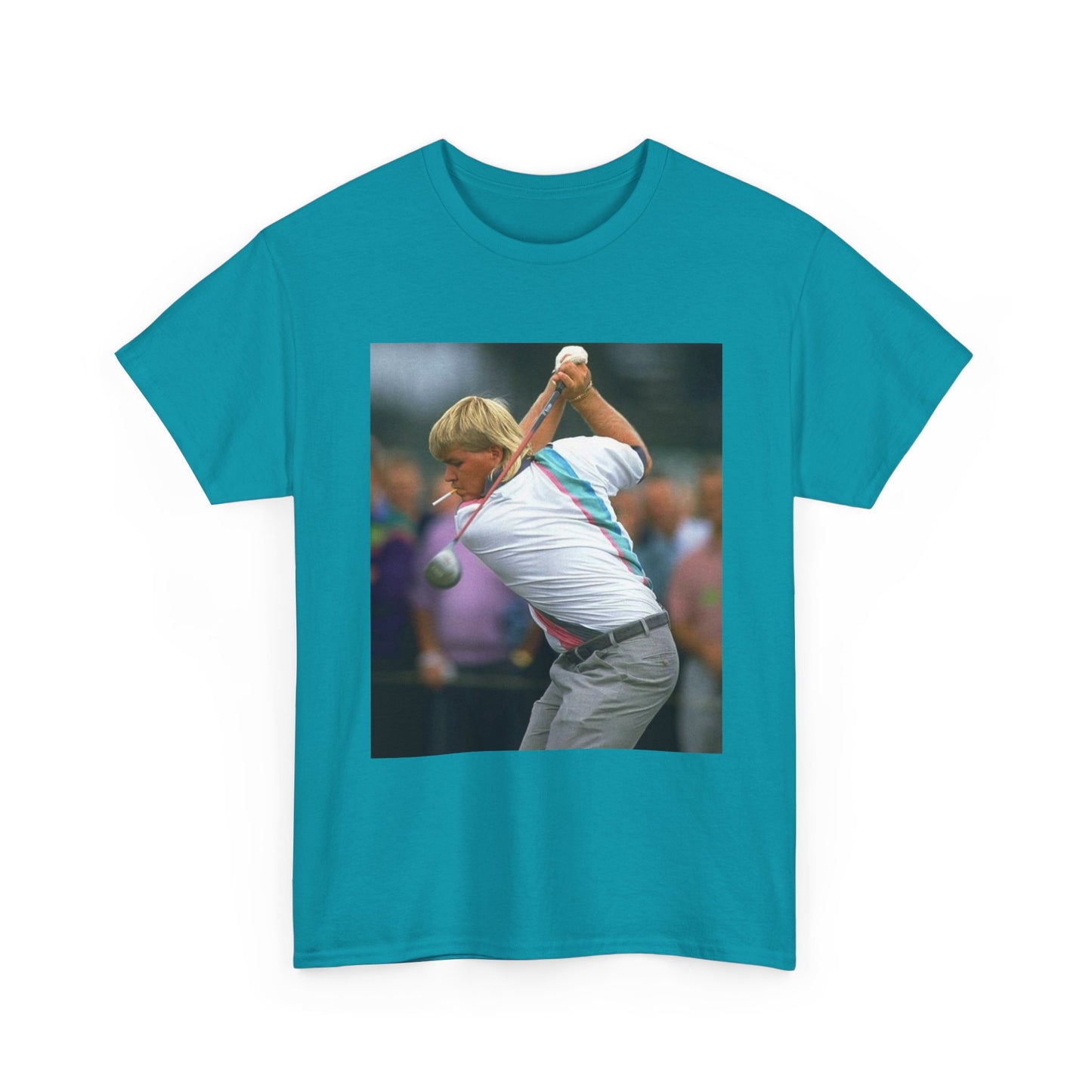John Daly TShirt Masters golf club Tiger woods Vintage Unisex Heavy Cotton Tee
