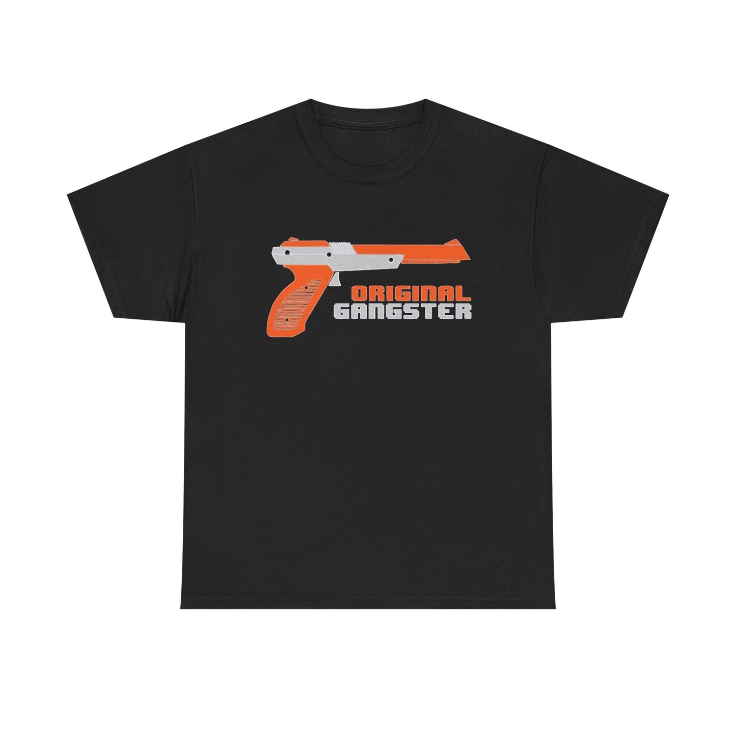 Original Gangster Graphic T Shirt Vintage Video Games Funny Unisex Heavy Cotton