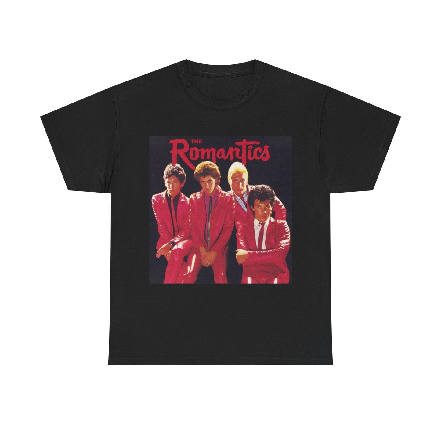 The Romantics Tshirt Vintage Band Poster Retro Unisex Heavy Cotton Tee