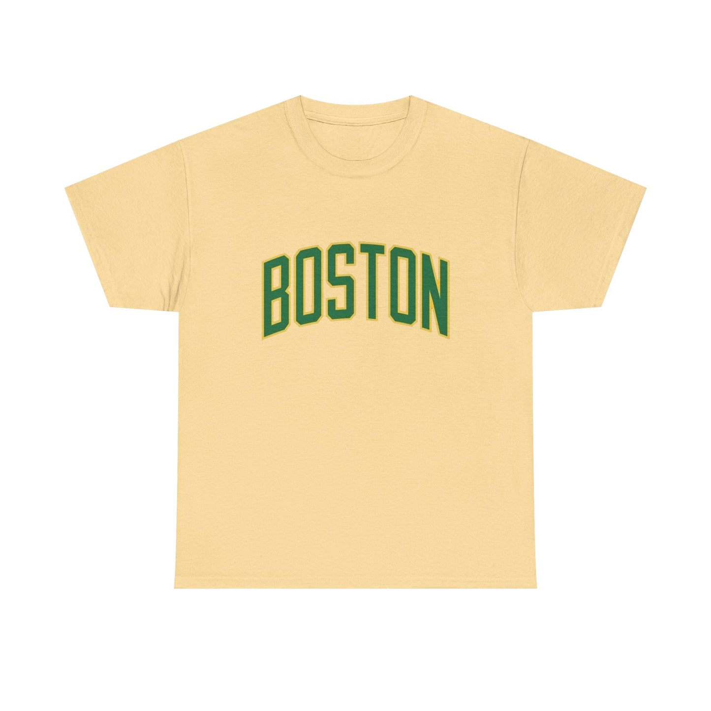 Boston Logo Sports Graphic T Shirt NEW Unisex Heavy Cotton Tee
