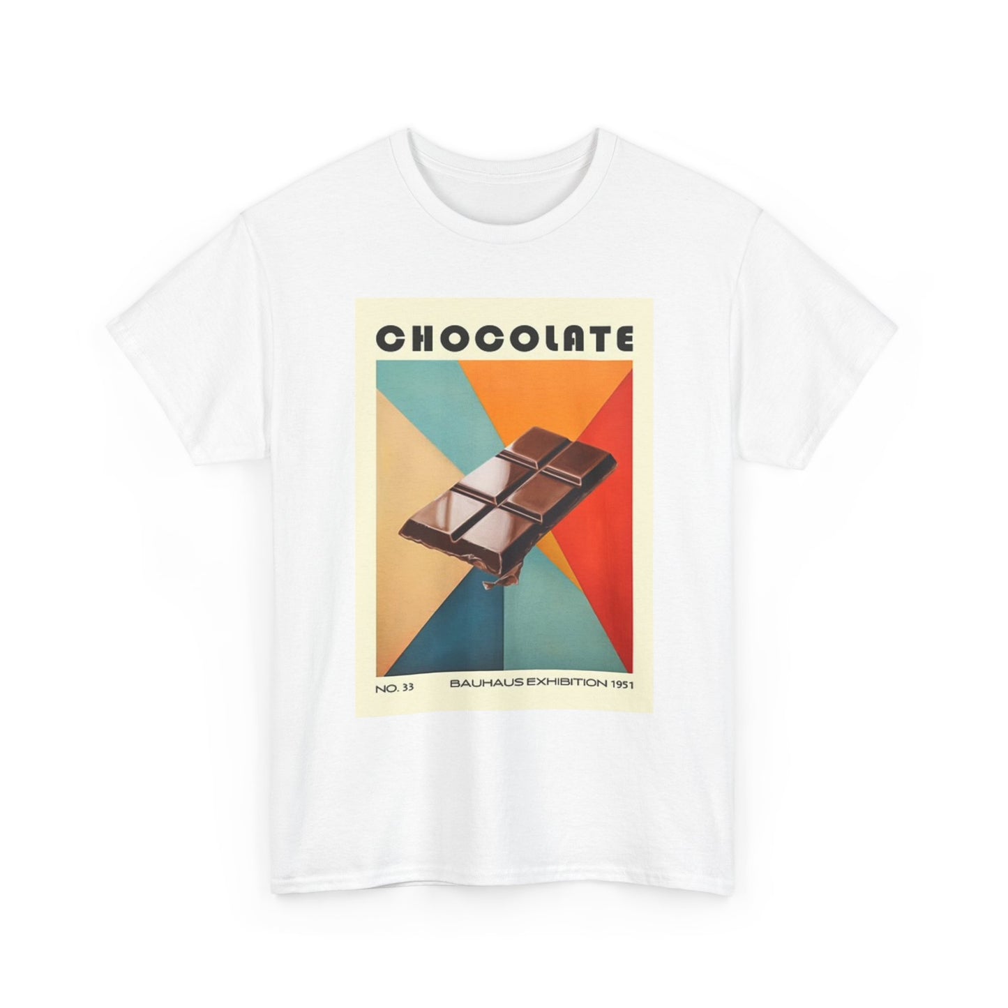 Chocolate Bar Graphic T Shirt Vintage Retro Poster Unisex Heavy Cotton Tee