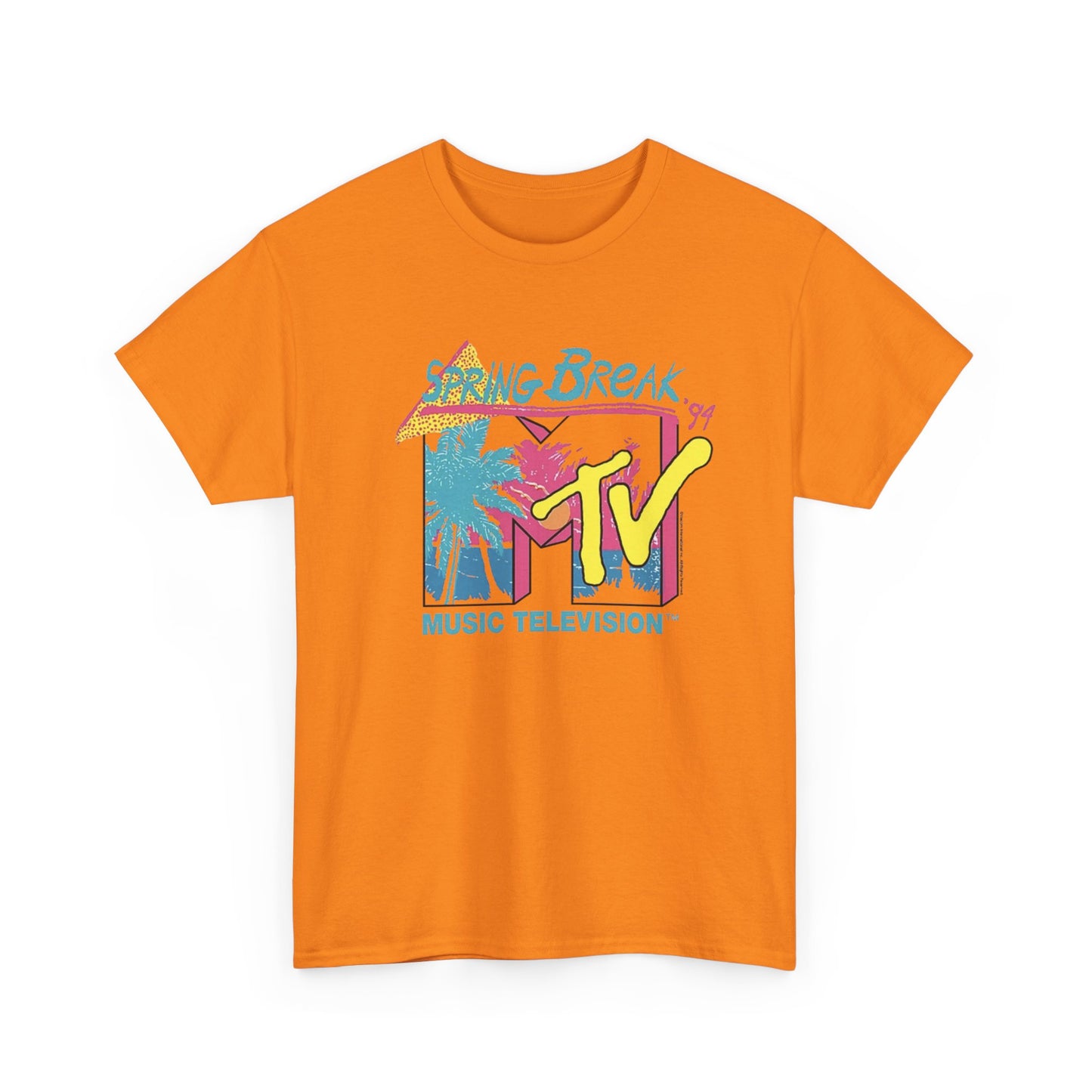 MTV Spring Break 94 Graphic T Shirt Vintage Heavy Cotton Tee