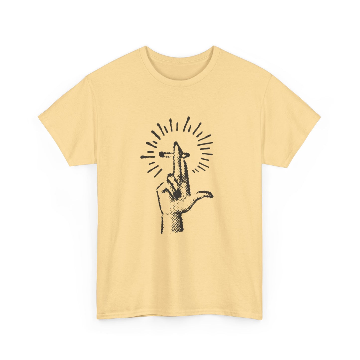 Light It Up Weed Joint Graphic T Shirt Unisex Heavy Cotton Tee