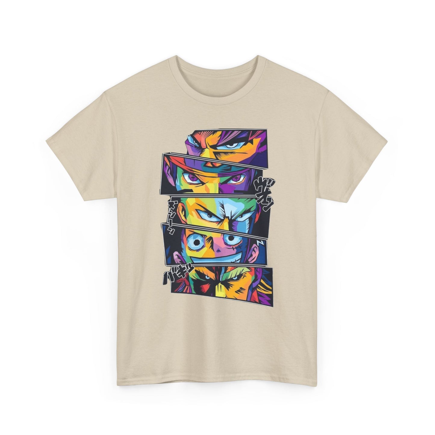 Anime Retro Graphic T Shirt Unisex Heavy Cotton Tee
