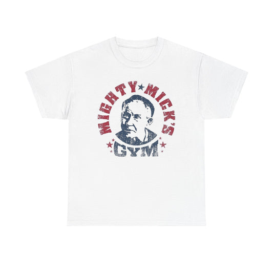 Mighty Micks Gym Graphic T Shirt Vintage  Unisex Heavy Cotton Tee