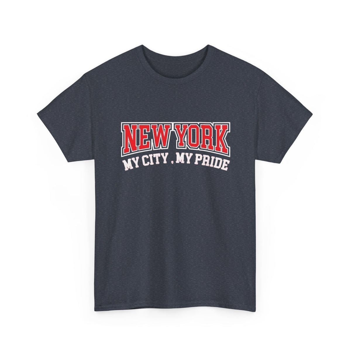 New York City My City My Pride Graphic T Shirt Men's Classic Heavy Cotton Tee