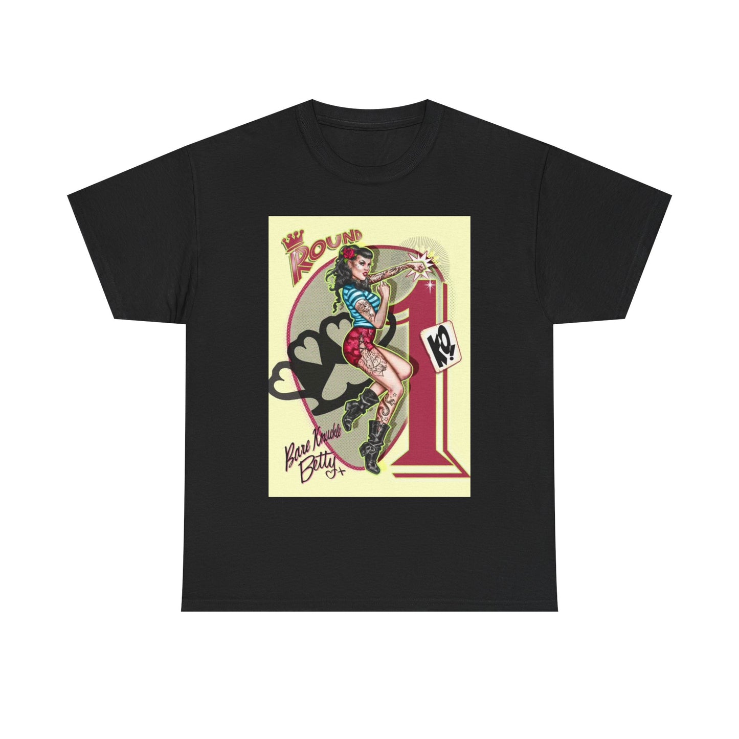 Boxing Life Tshirt 50s Gym MMA UFC graphic Unisex Heavy Cotton Tee