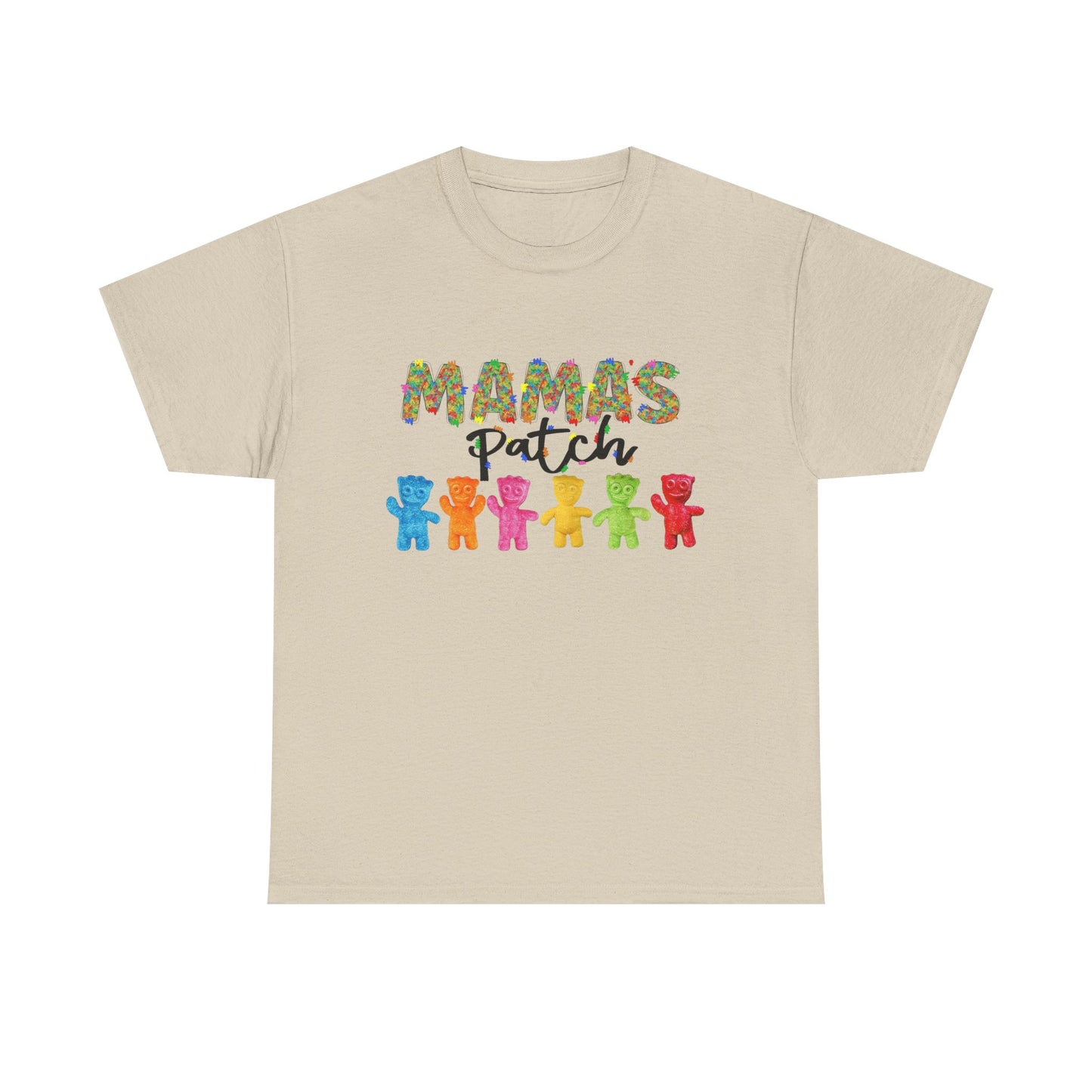 Mamas Patch Candy Cute Graphic T Shirt NEW Unisex Heavy Cotton Tee