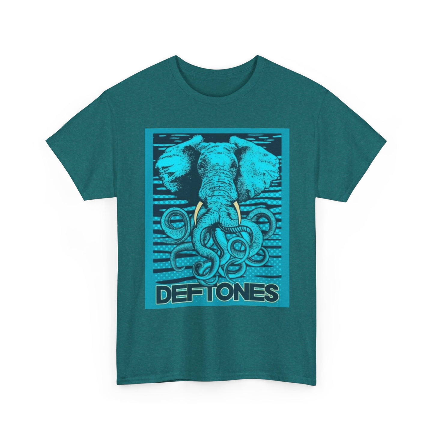 Deftones Graphic T Shirt Vintage Rock Band Merch Unisex Heavy Cotton Tee