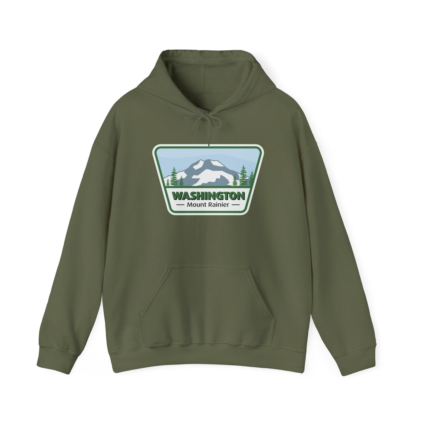 Washington Mount Rainier Hoodie NEW ADULT Unisex Hooded Sweatshirt