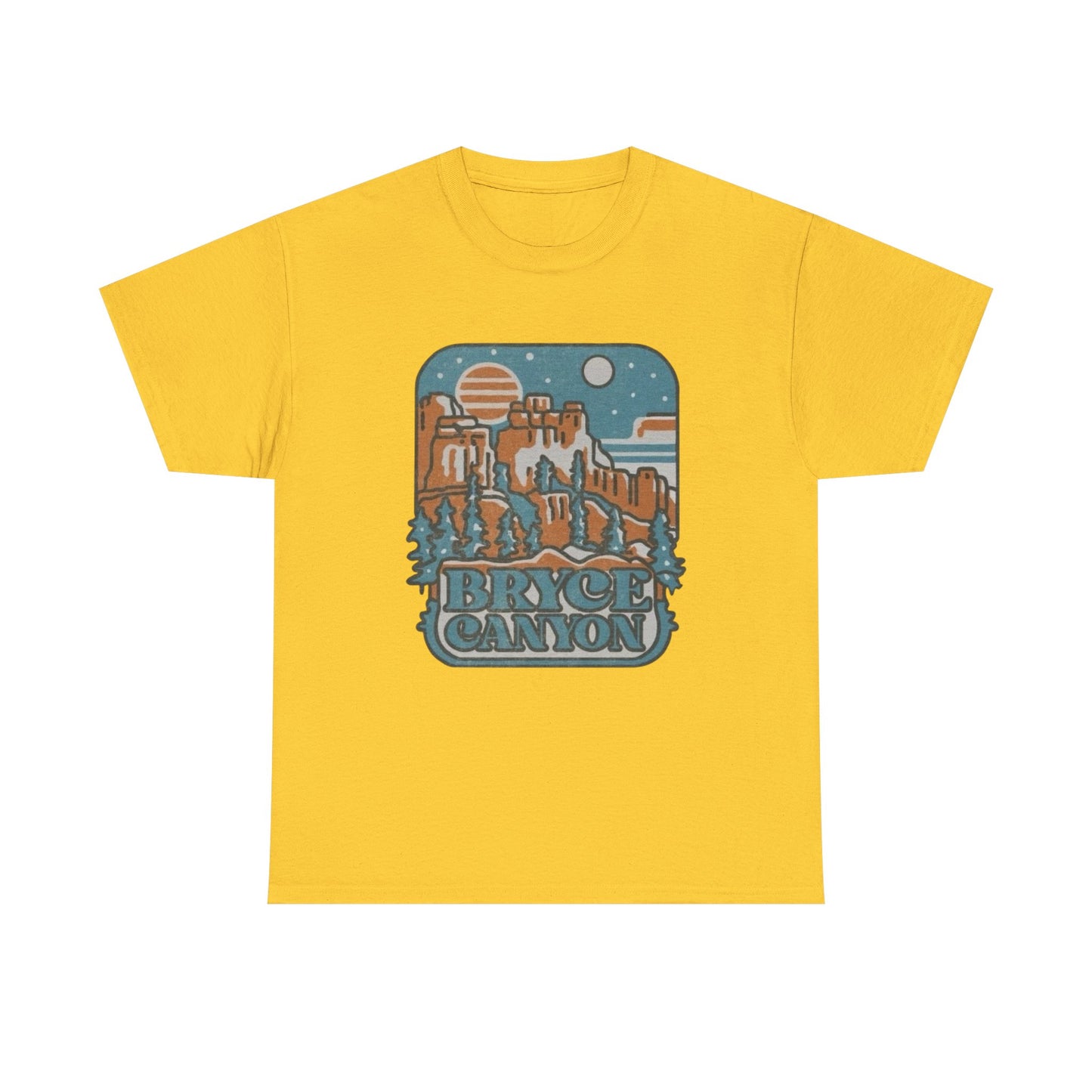 Bryce Canyon Retro Graphic T Shirt NEW Adult Tee