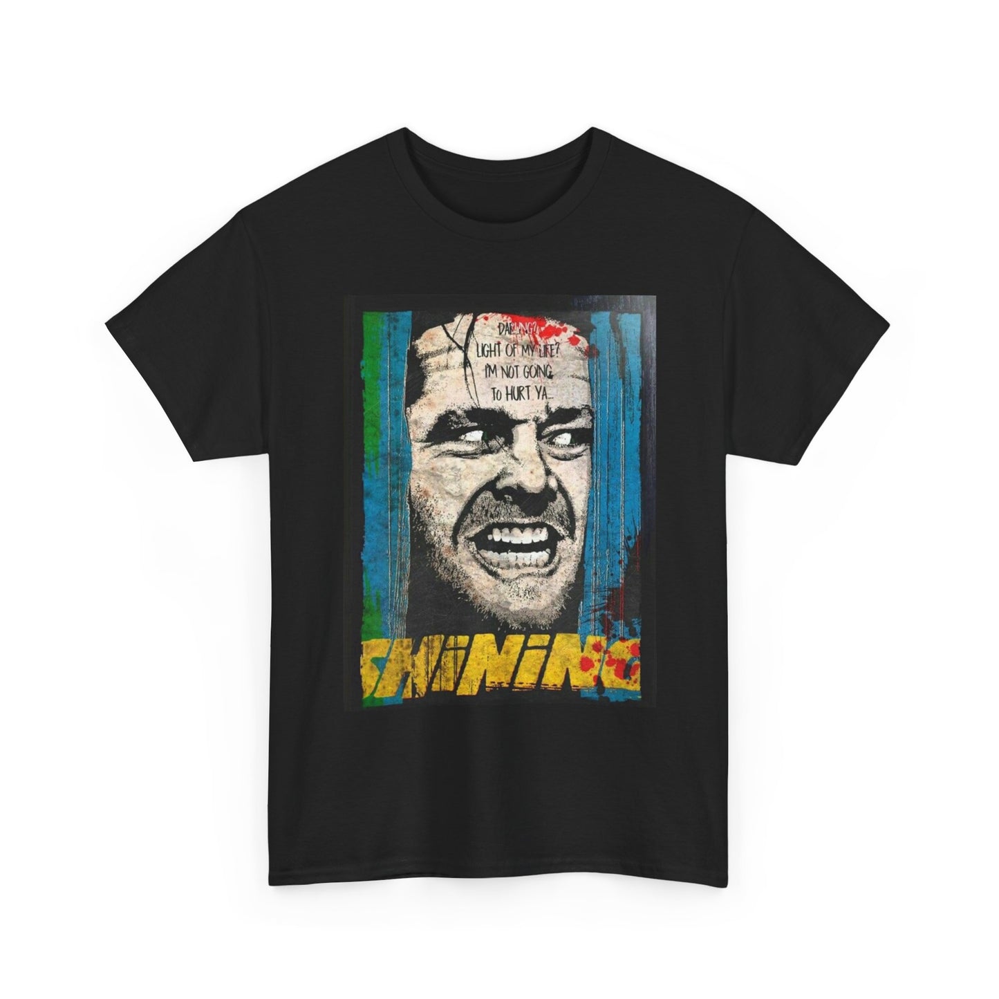 The Shining Horror Vintage Graphic T Shirt NEW ADULT Heavy Cotton Tee