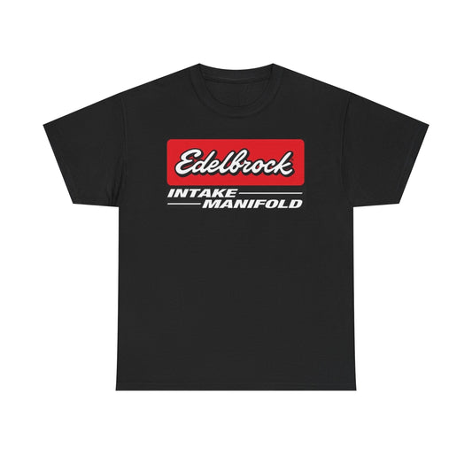 Edelbrock Racing Graphic T Shirt Unisex Heavy Cotton Tee BRAND NEW