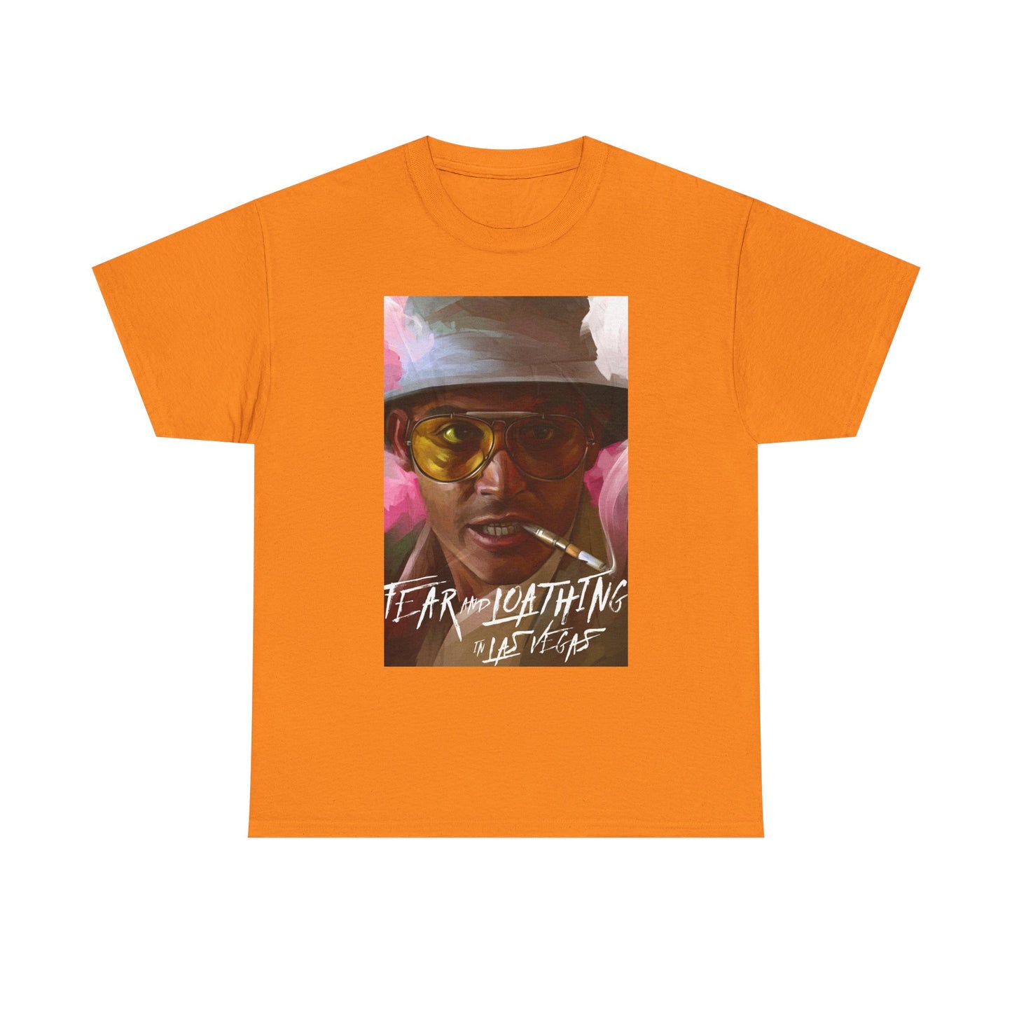 Fear And Loathing Graphic T Shirt Retro Vegas Vintage Unisex Heavy Cotton Tee
