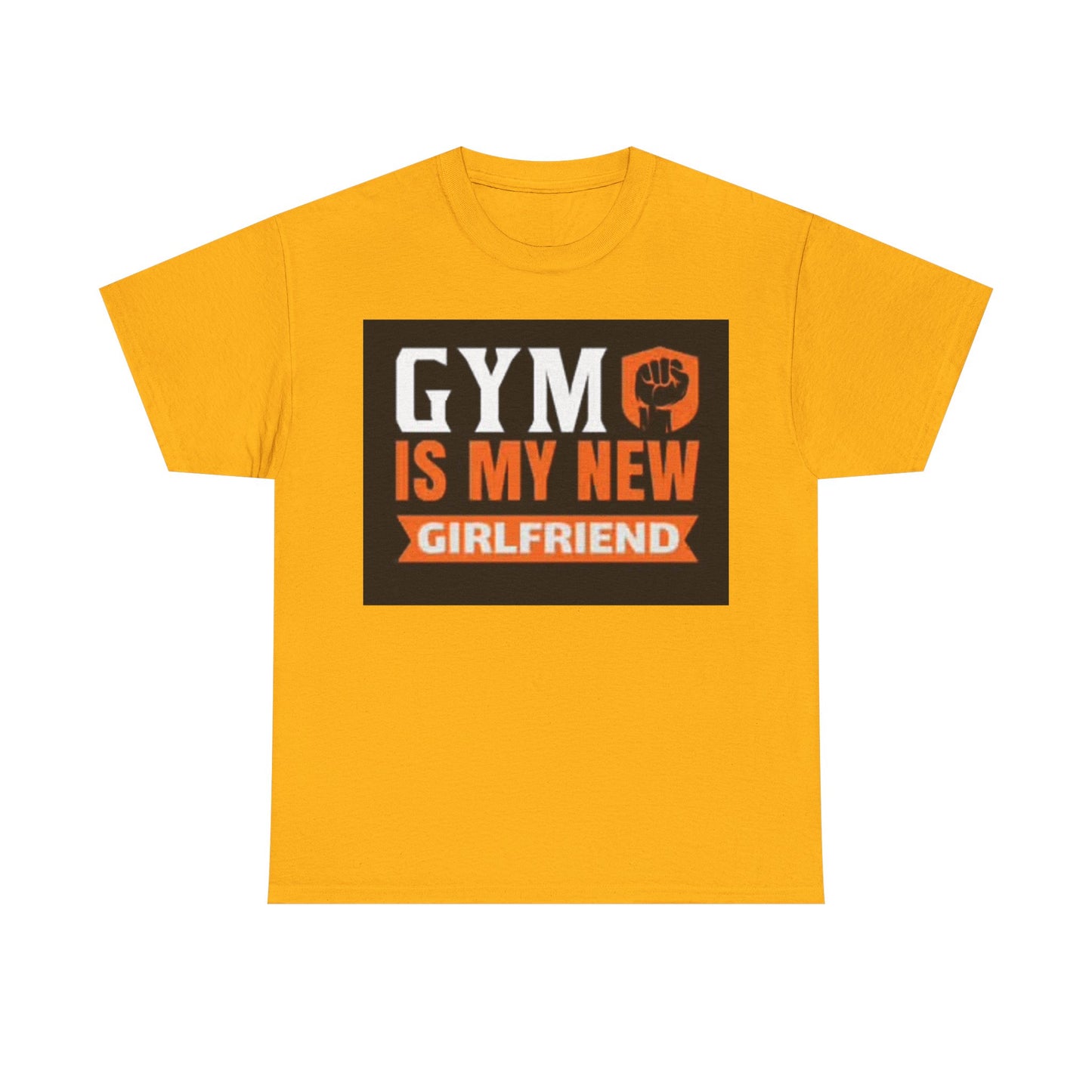 Gym Is My New Girlfriend Shirt Funny Workout Gear Unisex Heavy Cotton Tee
