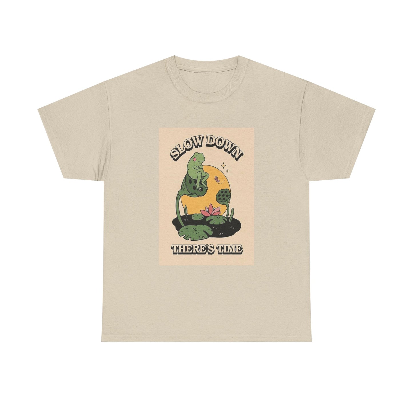 Trippy Mushroom Hunter Tshirt Mystical Graphic Vibe Unisex Heavy Cotton Frogs