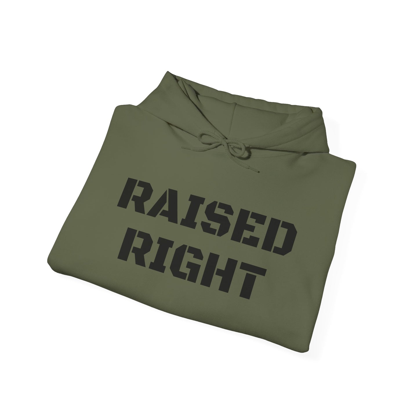 Raised Right Graphic Hoodie USA NEW Unisex Heavy Blend™ Hooded Sweatshirt