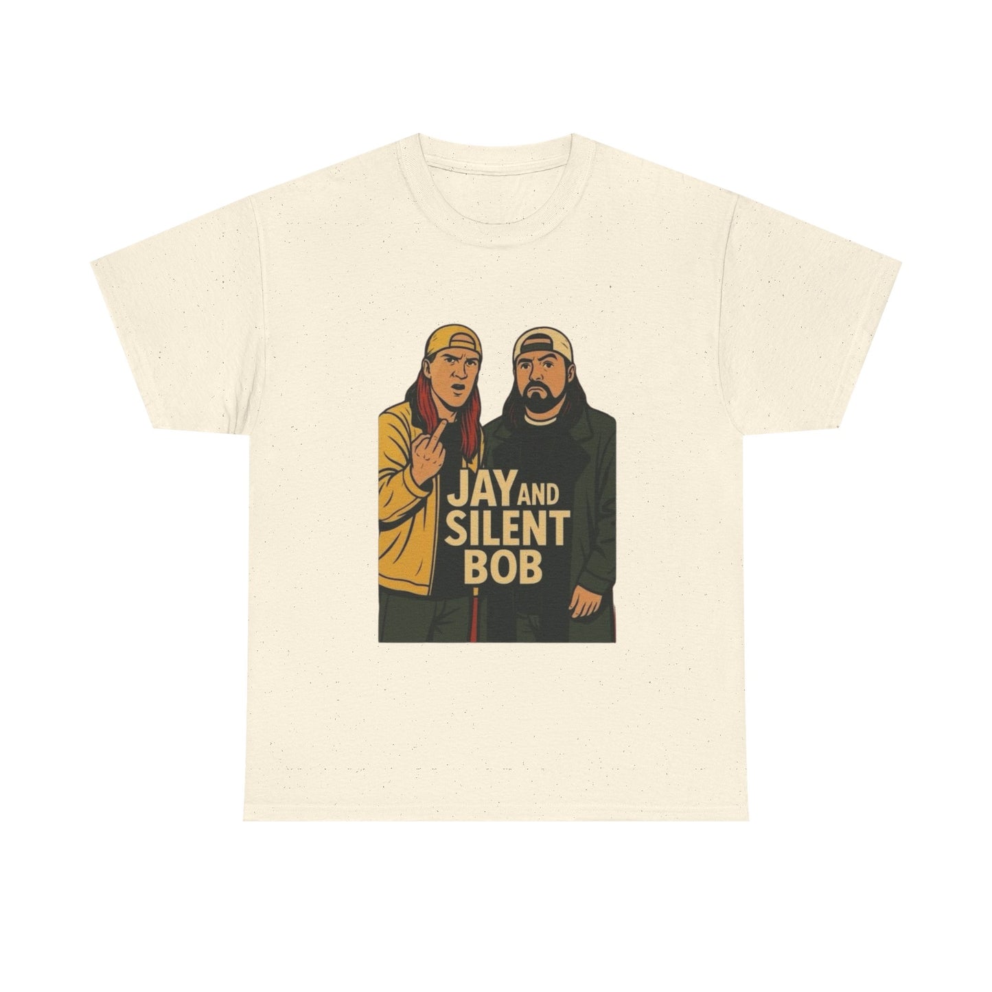 Jay And Silent Bob Comedy Graphic T Shirt NEW Unisex Heavy Cotton Tee
