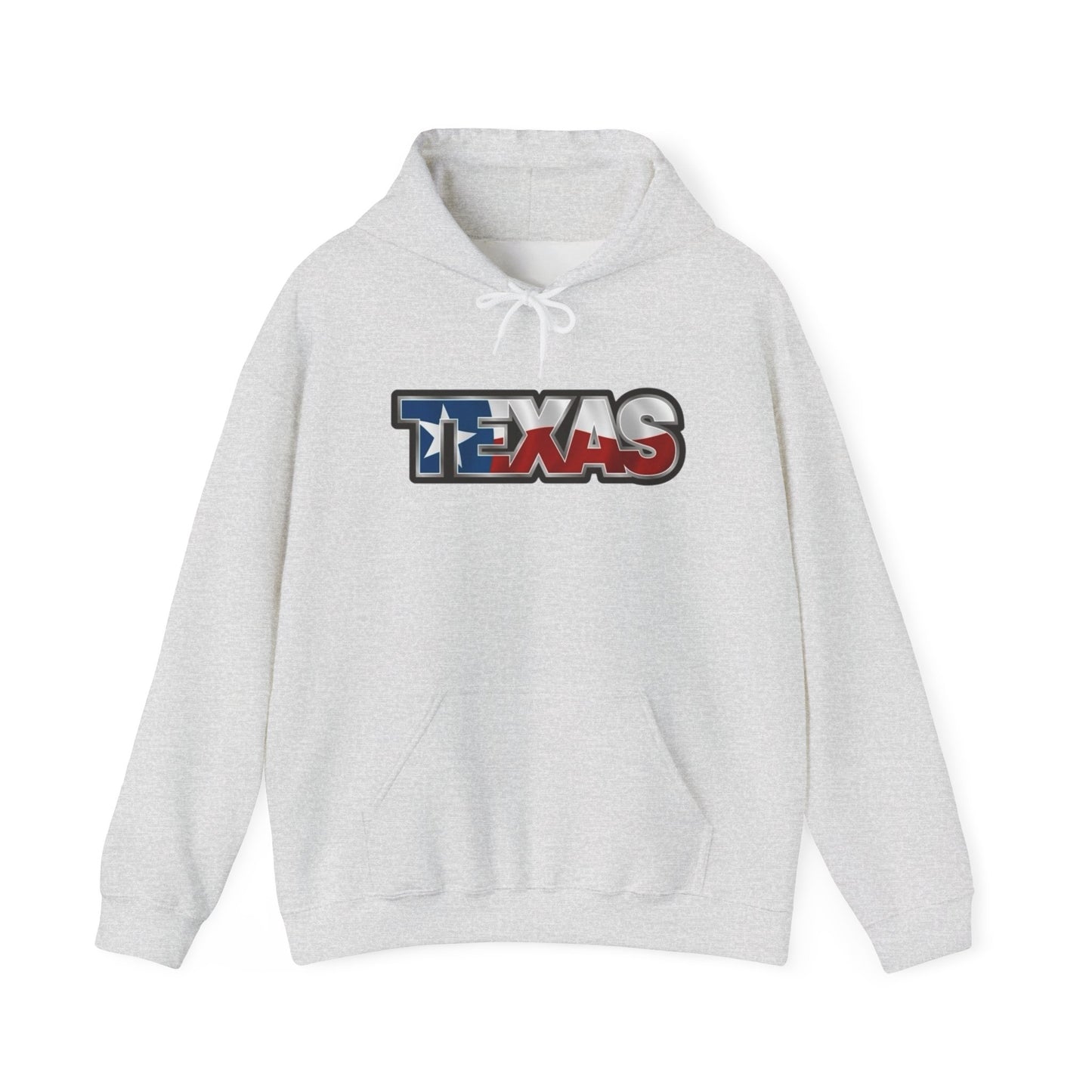 Texas American Flag Graphic Hoodie NEW Unisex Heavy Blend™ Hooded Sweatshirt