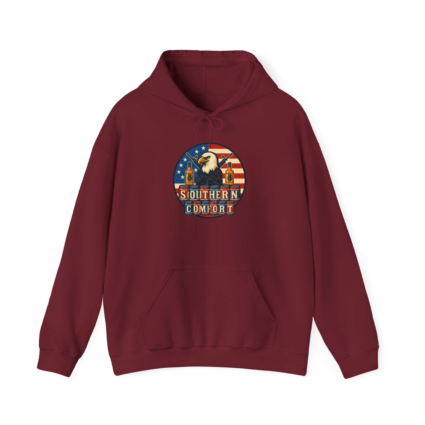 Southern Comfort Hoodie Bald Eagle Unisex Heavy Blend™ Hooded Sweatshirt
