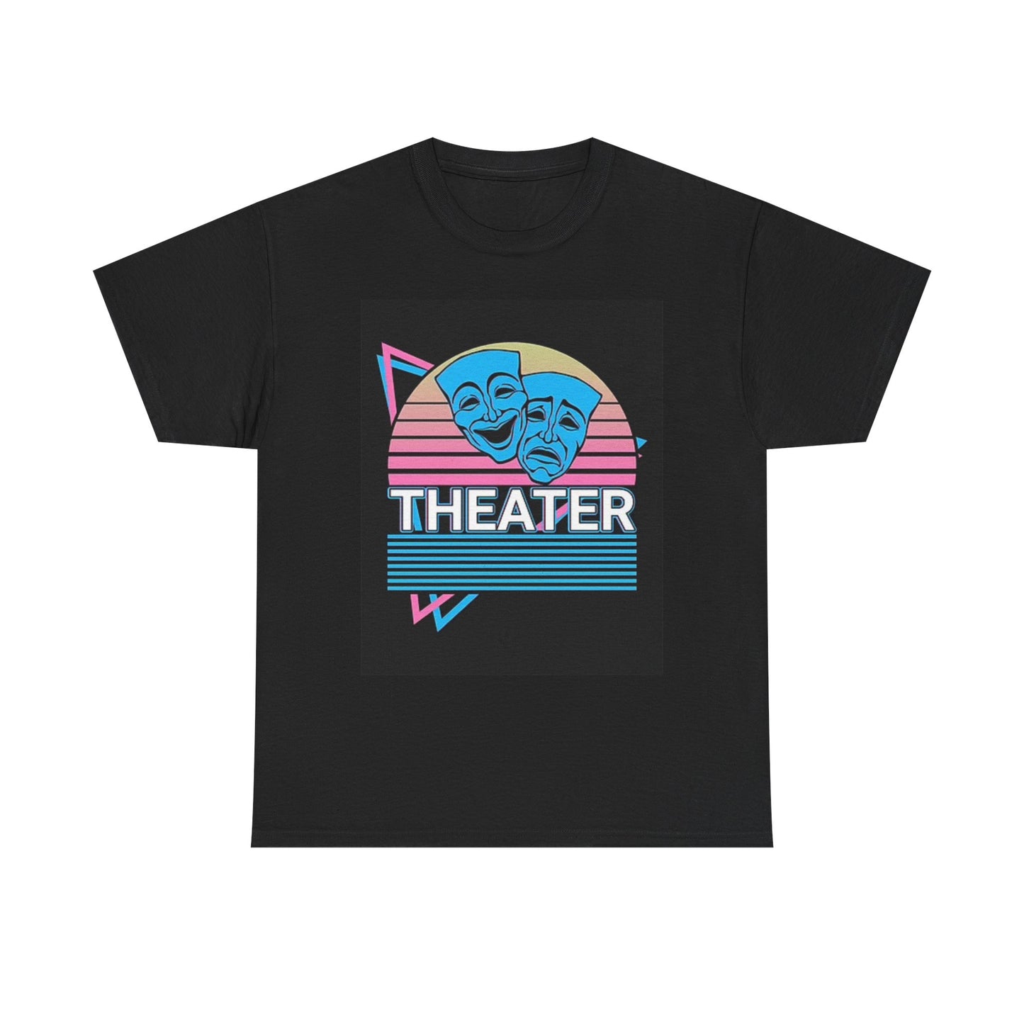 Theater T Shirt Stage Musical Graphic Retro Unisex Heavy Cotton Tee