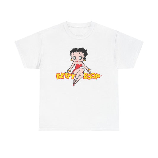 Betty Boop Graphic T Shirt Vintage Retro Art Unisex Heavy Cotton Tee 4
