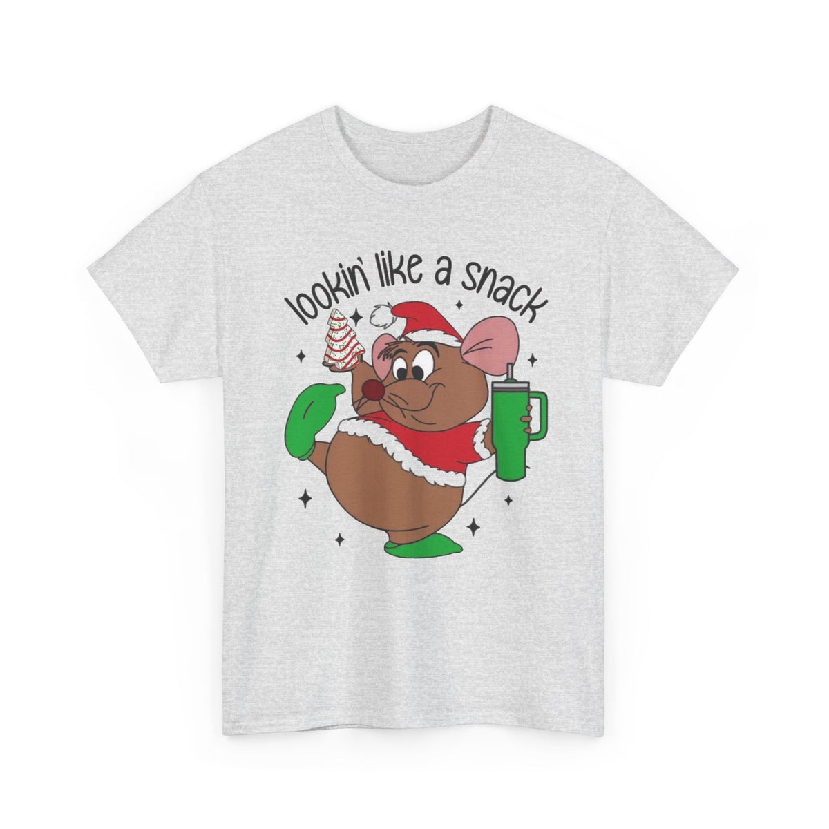 Lookin Like a Snack Funny Snack Character T-Shirt Men's Graphic Tee Christmas