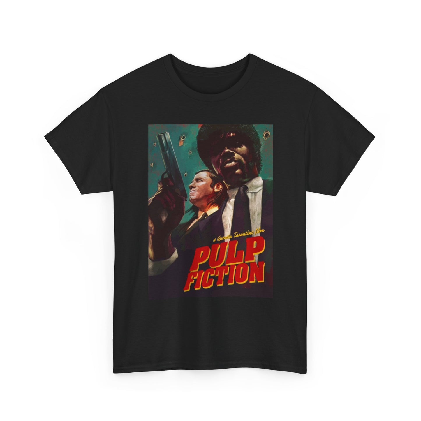 Pulp Fiction Movie T Shirt BRAND NEW Apparel Unisex Heavy Cotton Tee