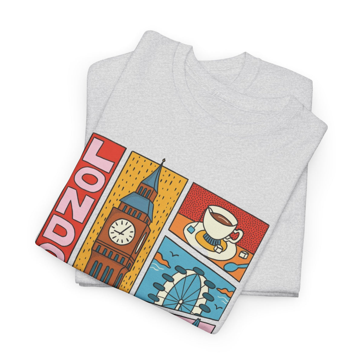 London Calling Collage T-Shirt Men's Graphic Tee