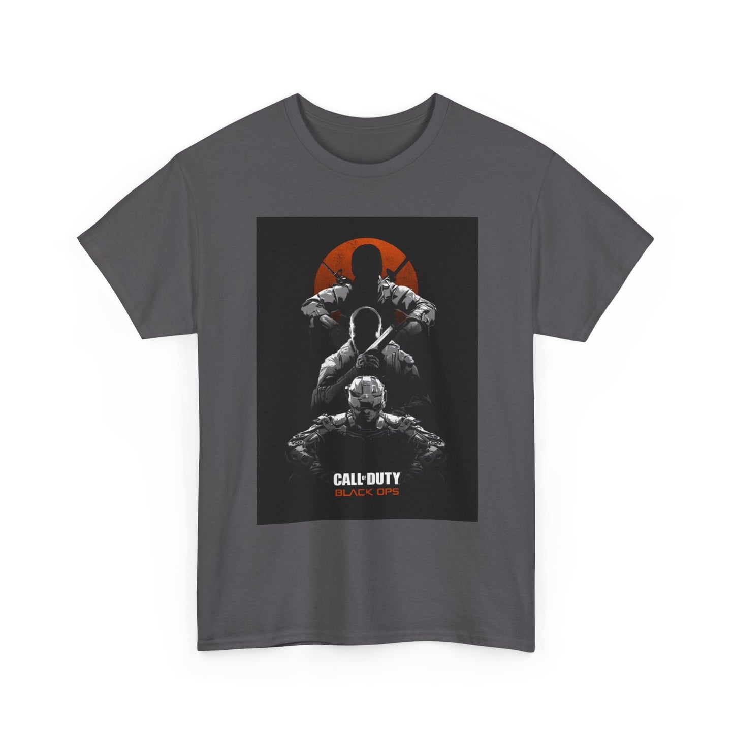 Call of Duty Black OPS Tshirt Retro gamer Xbox gaming Unisex Heavy Cotton Tee