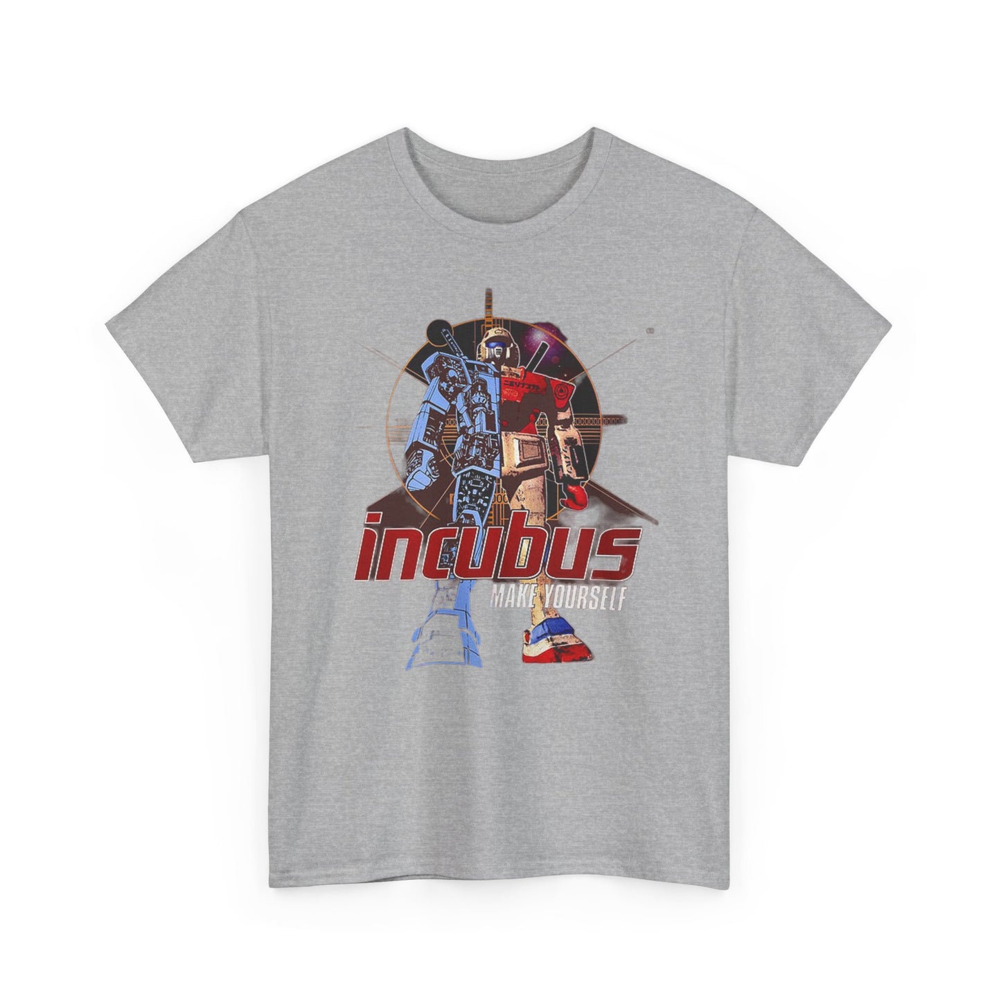 Incubus T-shirt vintage rock band retro metal Unisex Heavy Cotton Tee