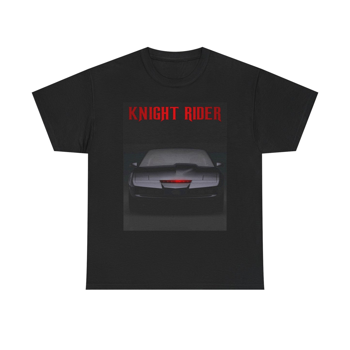 Knight Rider Graphic T Shirt Retro Tv Unisex Heavy Cotton Tee 1