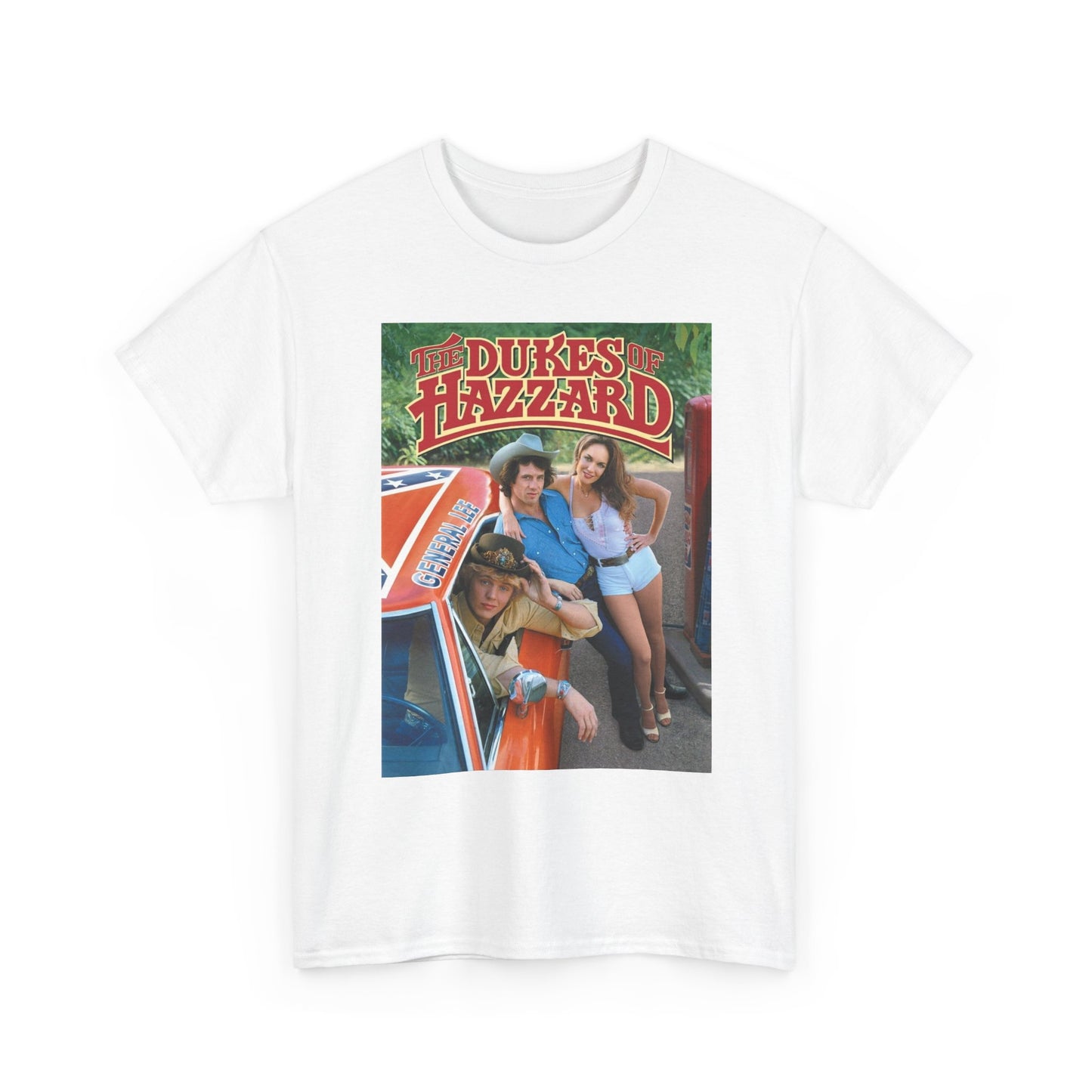 Dukes Of Hazzard Graphic T Shirt Vintage Poster Retro Unisex Heavy Cotton Tee 3