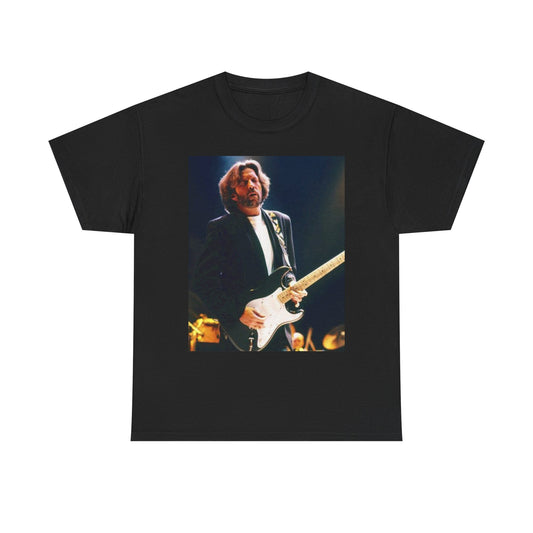 Eric Clapton Graphic T Shirt Vintage Poster Unisex Heavy Cotton Tee
