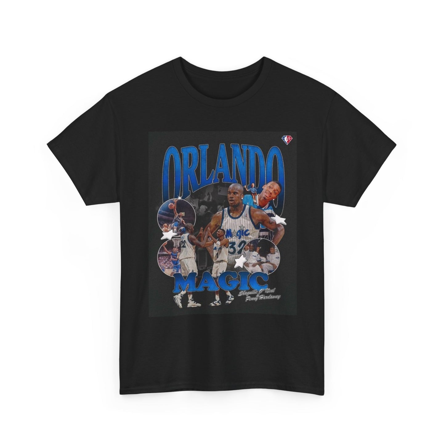 Orlando Magic Graphic T Shirt Vintage Basketball Unisex Heavy Cotton Tee