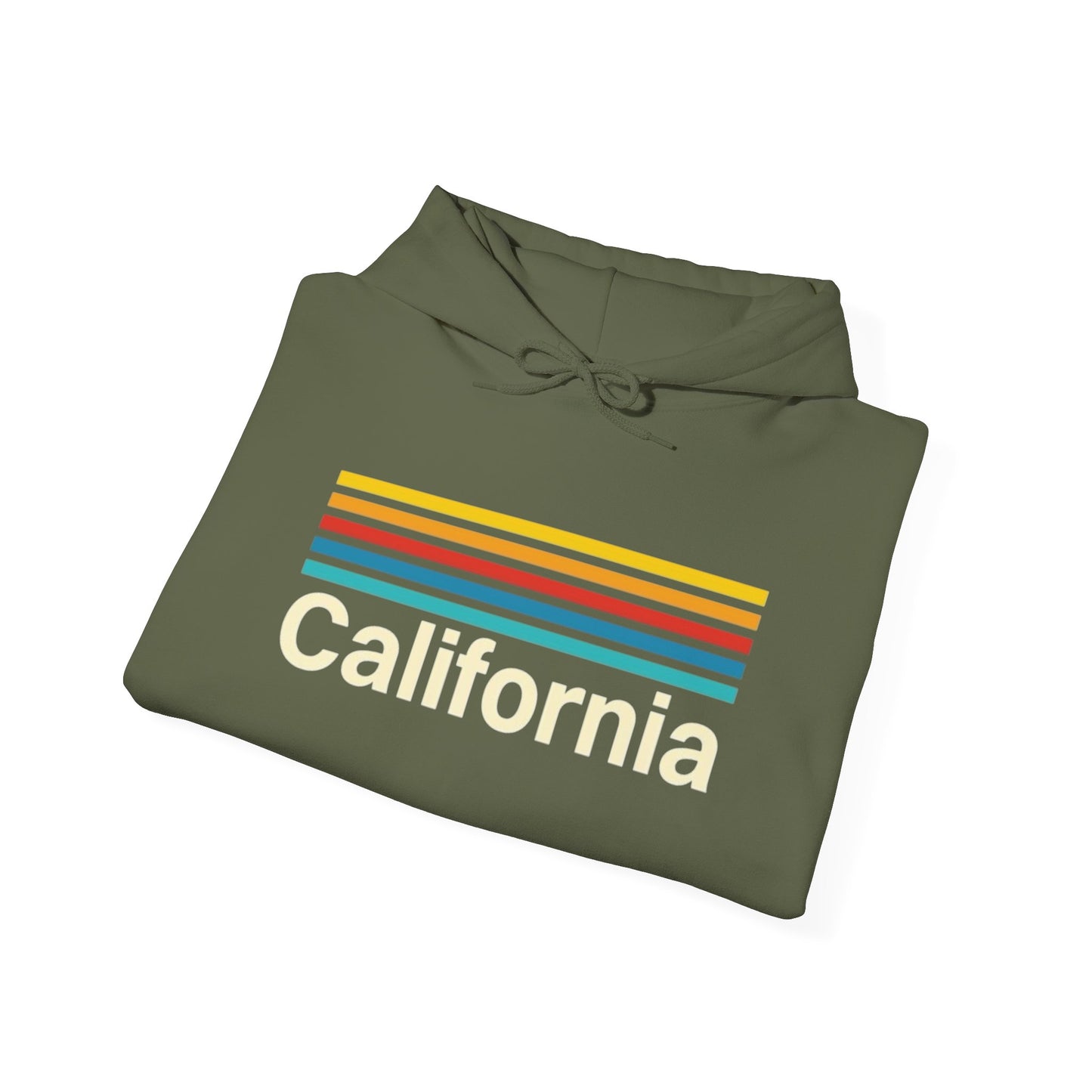 California State Graphic Hoodie Heavy Blend Sweatshirt NEW