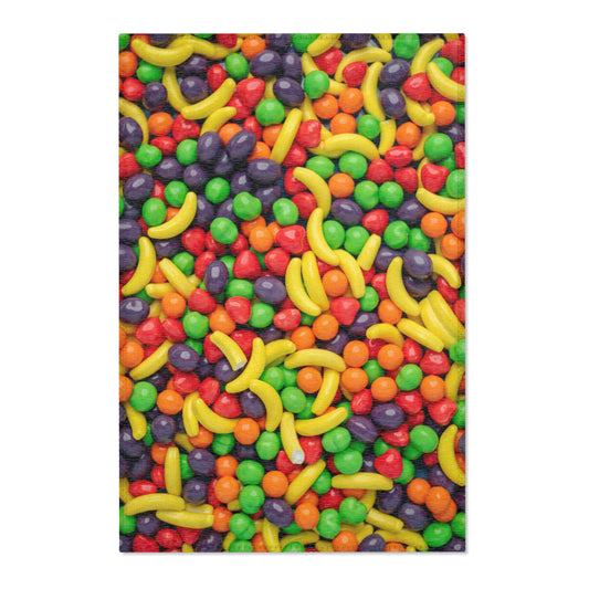VIntage Candy Brand NEW Graphic Retro Dorm Hype Area Rugs