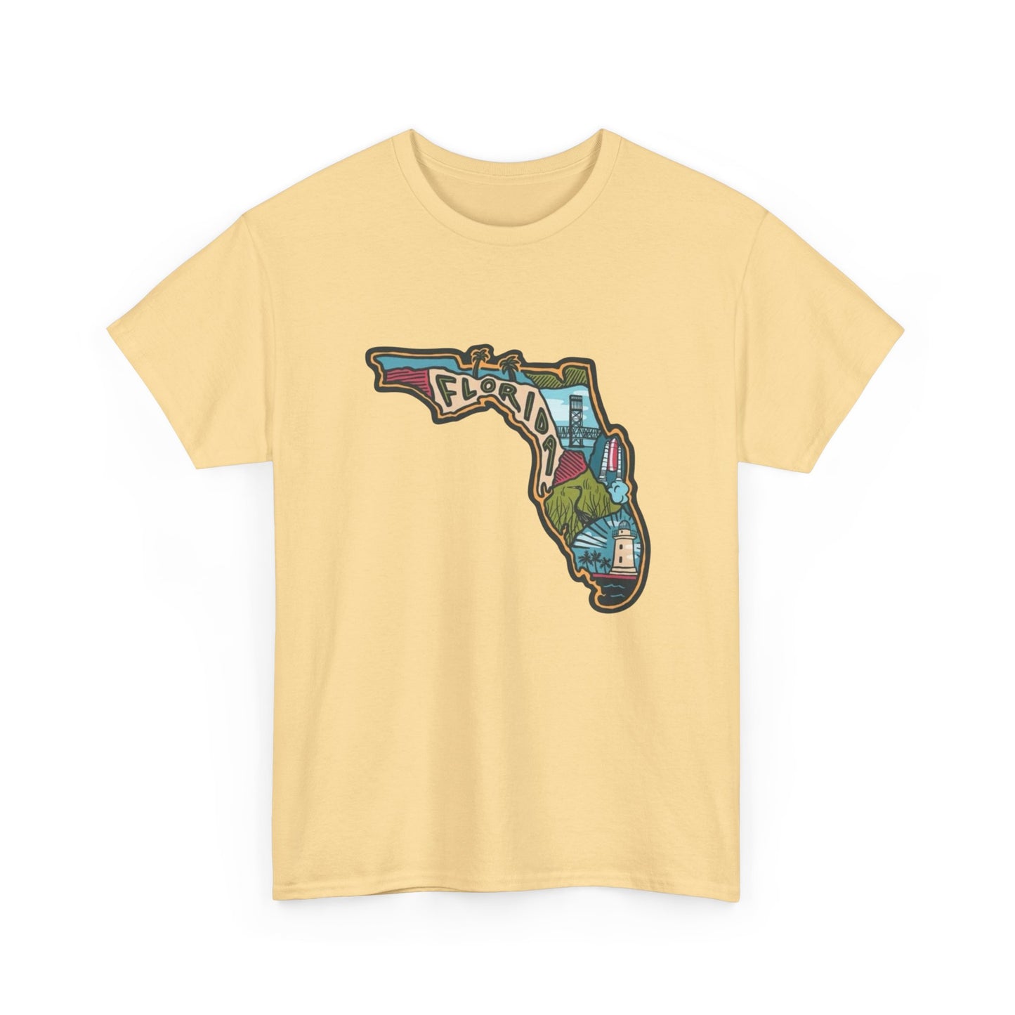 Florida Town USA Graphic T Shirt NEW Adult Tee