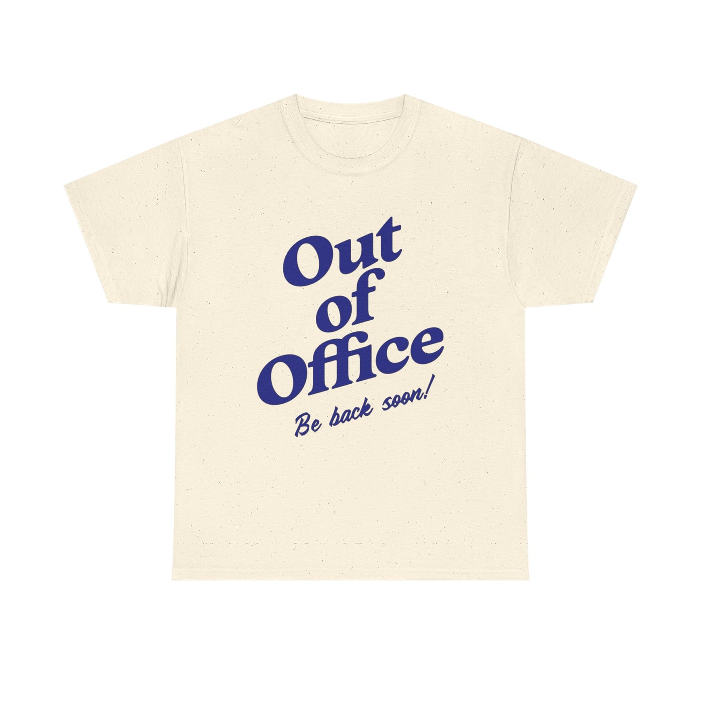 Out Of Office Vacation Graphic T Shirt NEW ADULT Unisex Heavy Cotton Tee