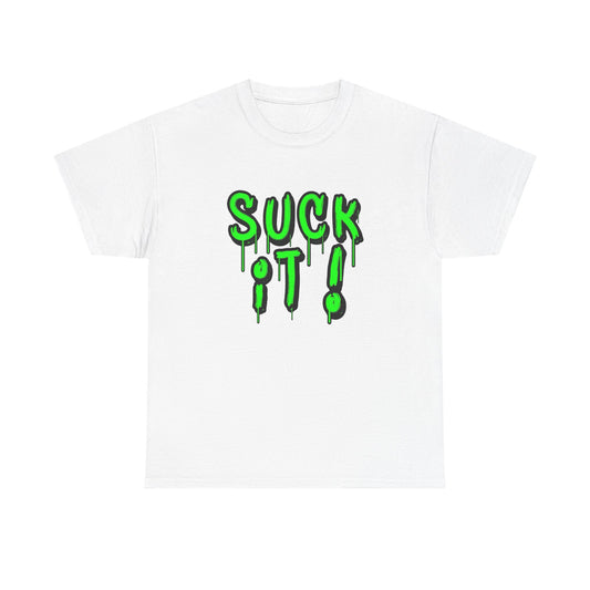 Suck It Graphic T Shirt NEW Unisex Heavy Cotton Tee