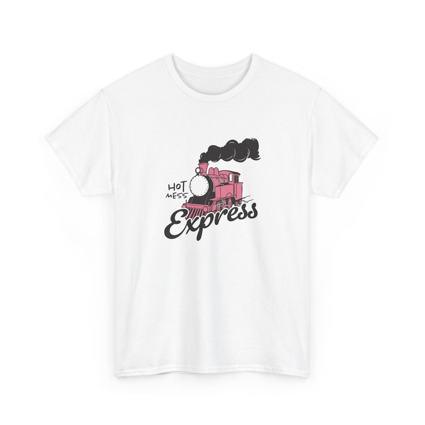 Hot Mess Express Womens Graphic T Shirt NEW Unisex Heavy Cotton Tee