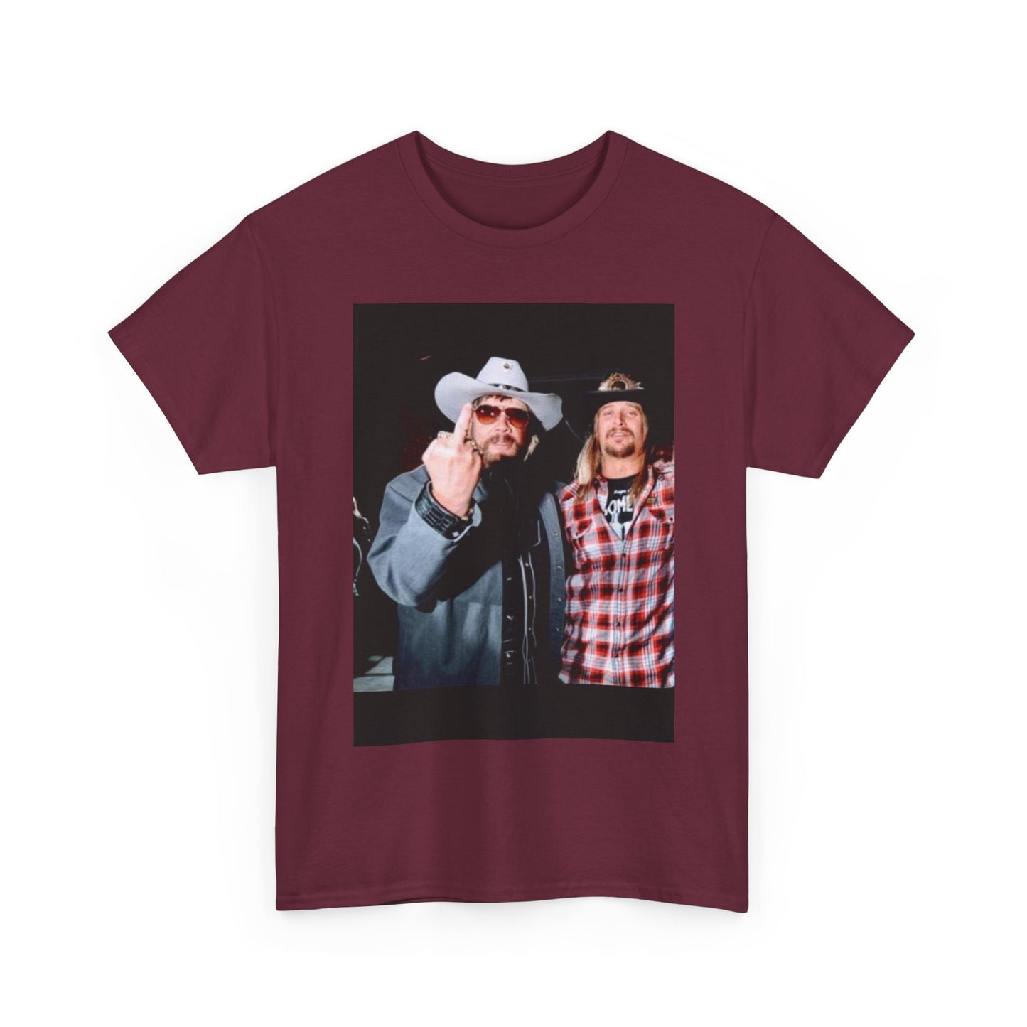 Hank Williams jr T-shirt kid rock country vintage Unisex Heavy Cotton AMERICAN