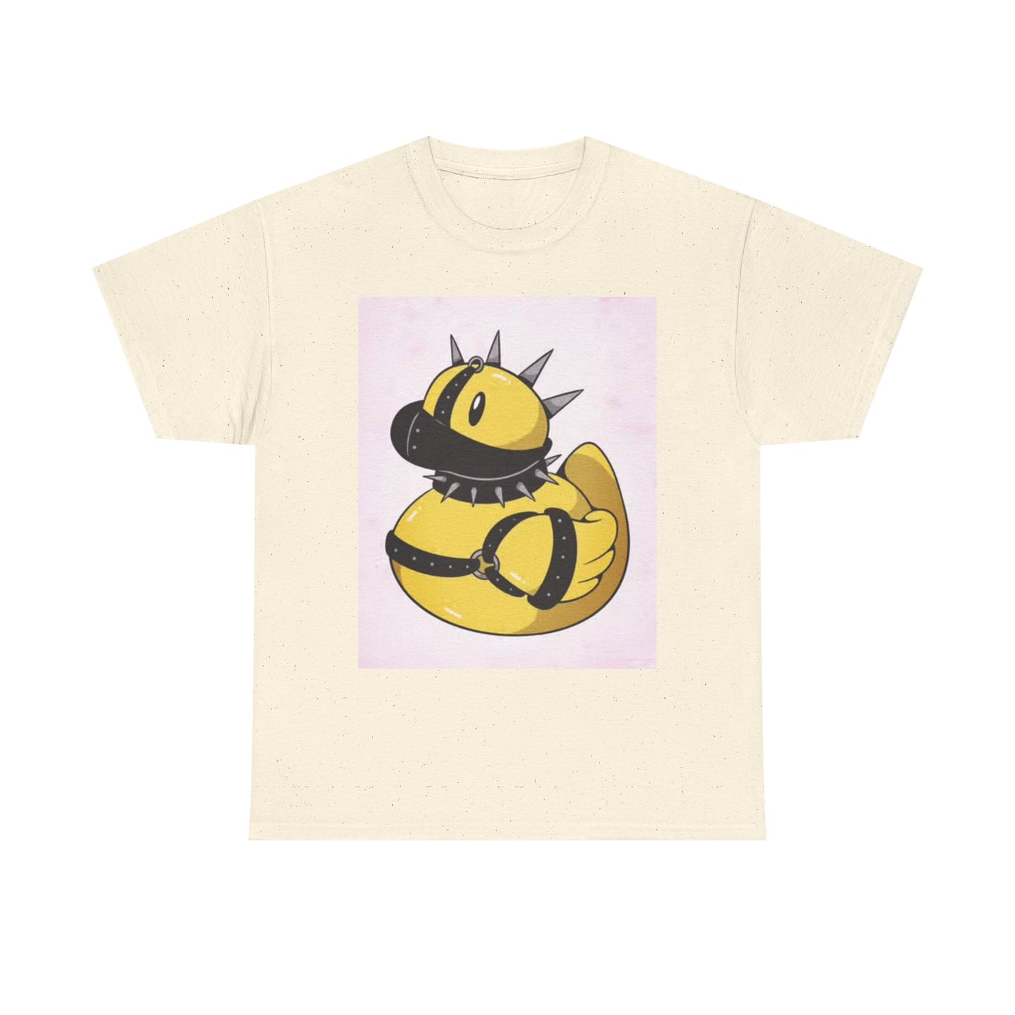 Bondage Rubber Ducky Funny Gift Shirt Jokes Unisex Heavy Cotton Tee