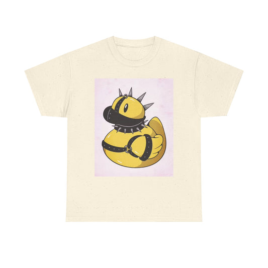 Bondage Rubber Ducky Funny Gift Shirt Jokes Unisex Heavy Cotton Tee