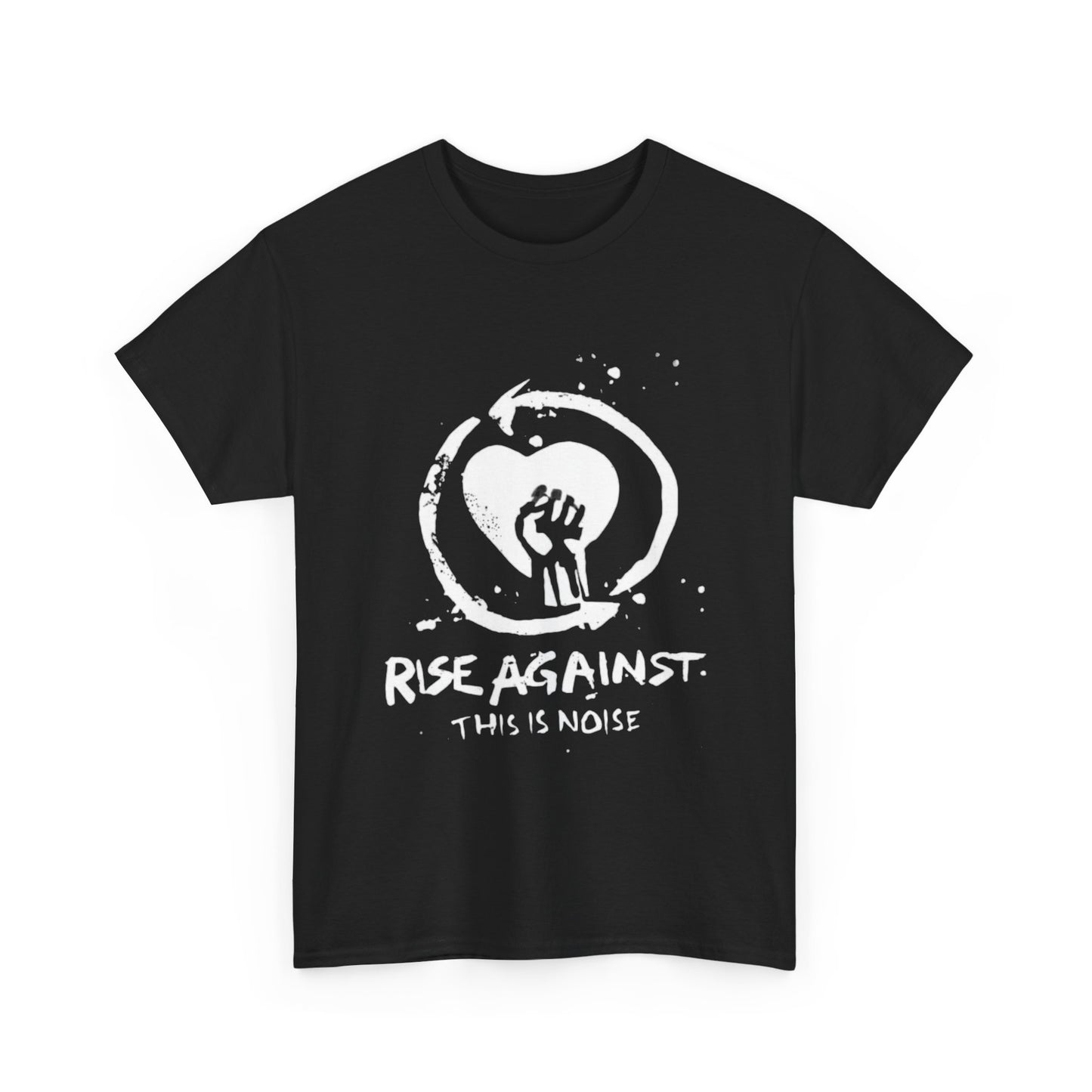 Rise Against T-shirt Rock Band Graphic punk rock Unisex Heavy Cotton Tee