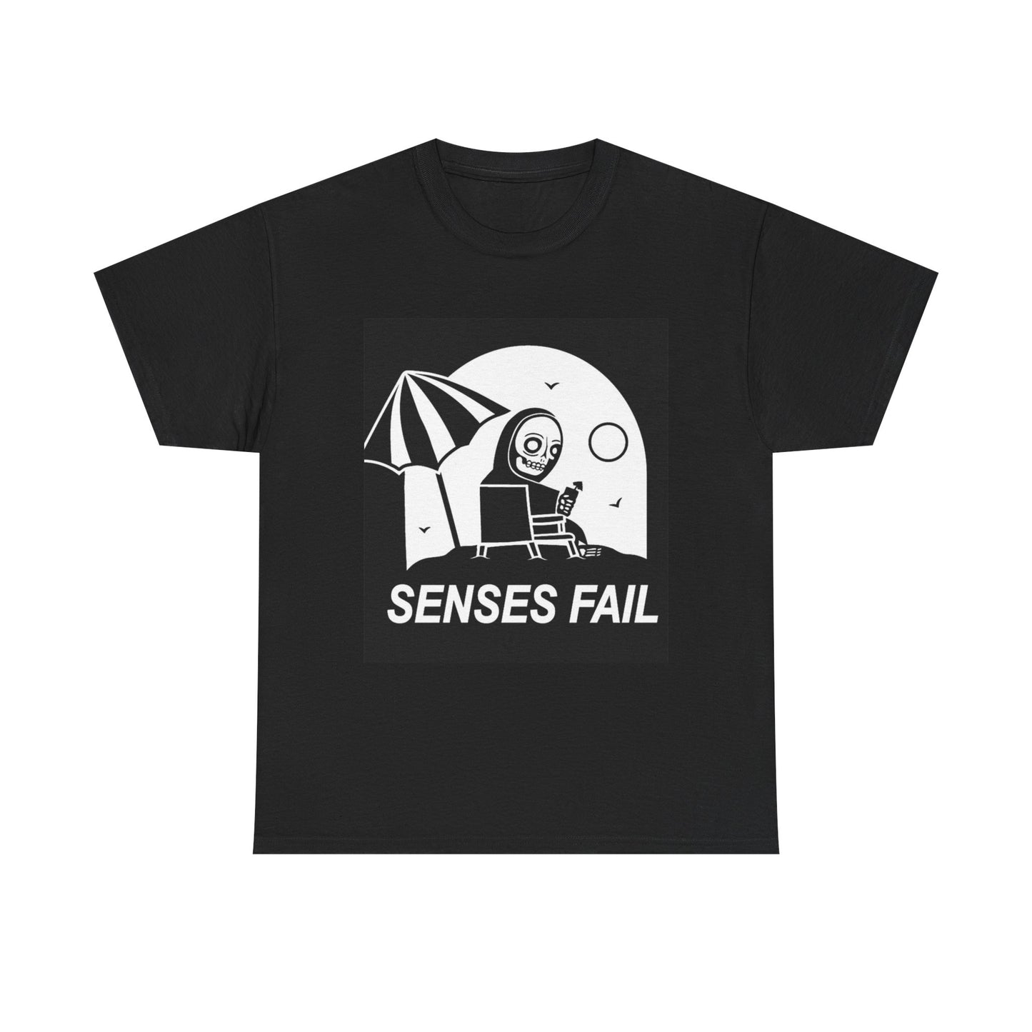 Senses Fail Merch Shirt Rock Band Emo Punk Retro Unisex Heavy Cotton Tee