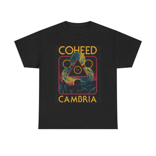 Coheed And Cambria Tshirt Retro Rock Band Merch Unisex Heavy Cotton Tee 21
