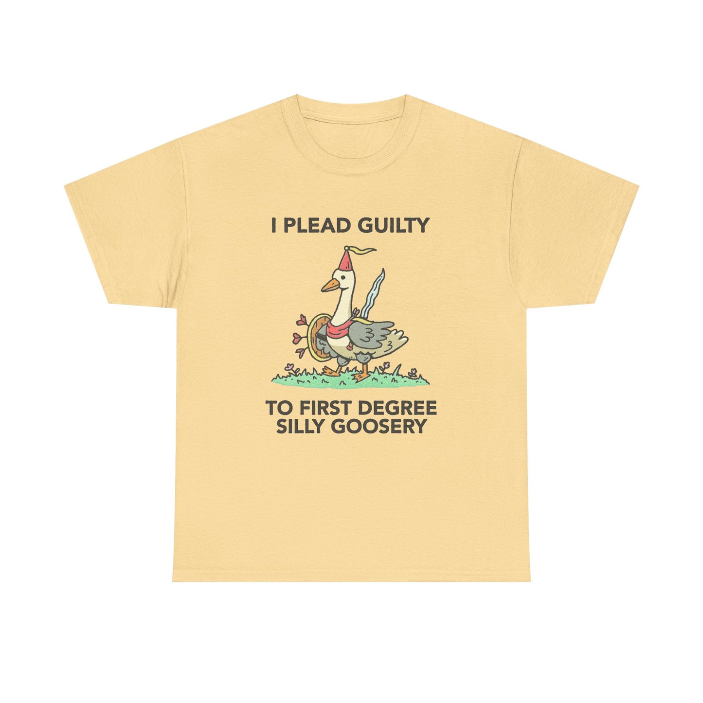 First Degree Silly Goosery Funny Graphic T Shirt NEW ADULT TEE VINTAGE