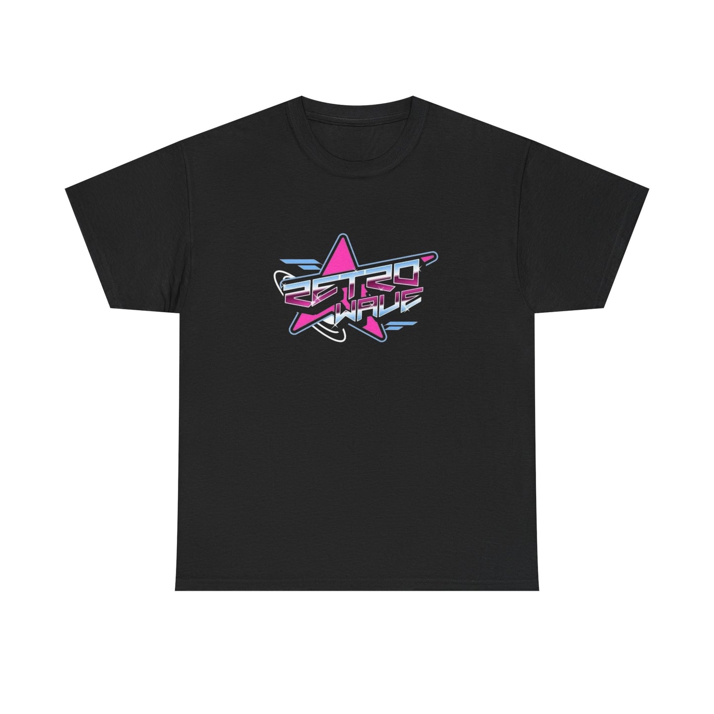 Retro Wave Graphic T Shirt NEW ADULT Heavy Cotton Tee